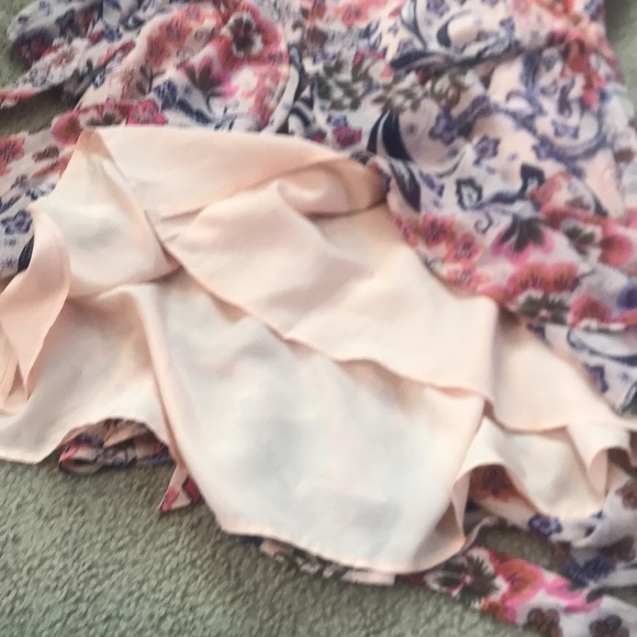 🌸NEW🌸 Ann Taylor Loft Pink Flower Dress - Picture 10 of 15